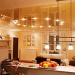 Особенности выбора осветительных приборов для натяжных потолков